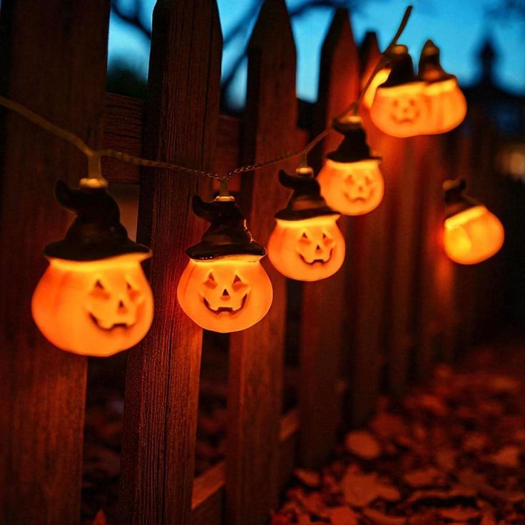 pumpkin Halloween string light