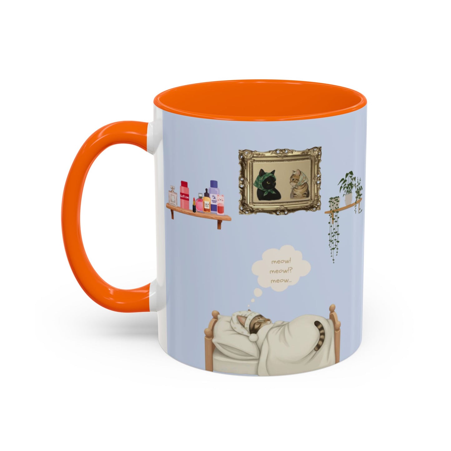 Mug Audrey the Chic Cat – Stylish Ceramic Morning coffee mug
