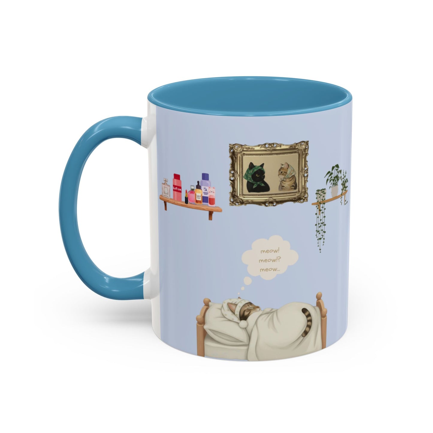 Mug Audrey the Chic Cat – Stylish Ceramic Morning Gift