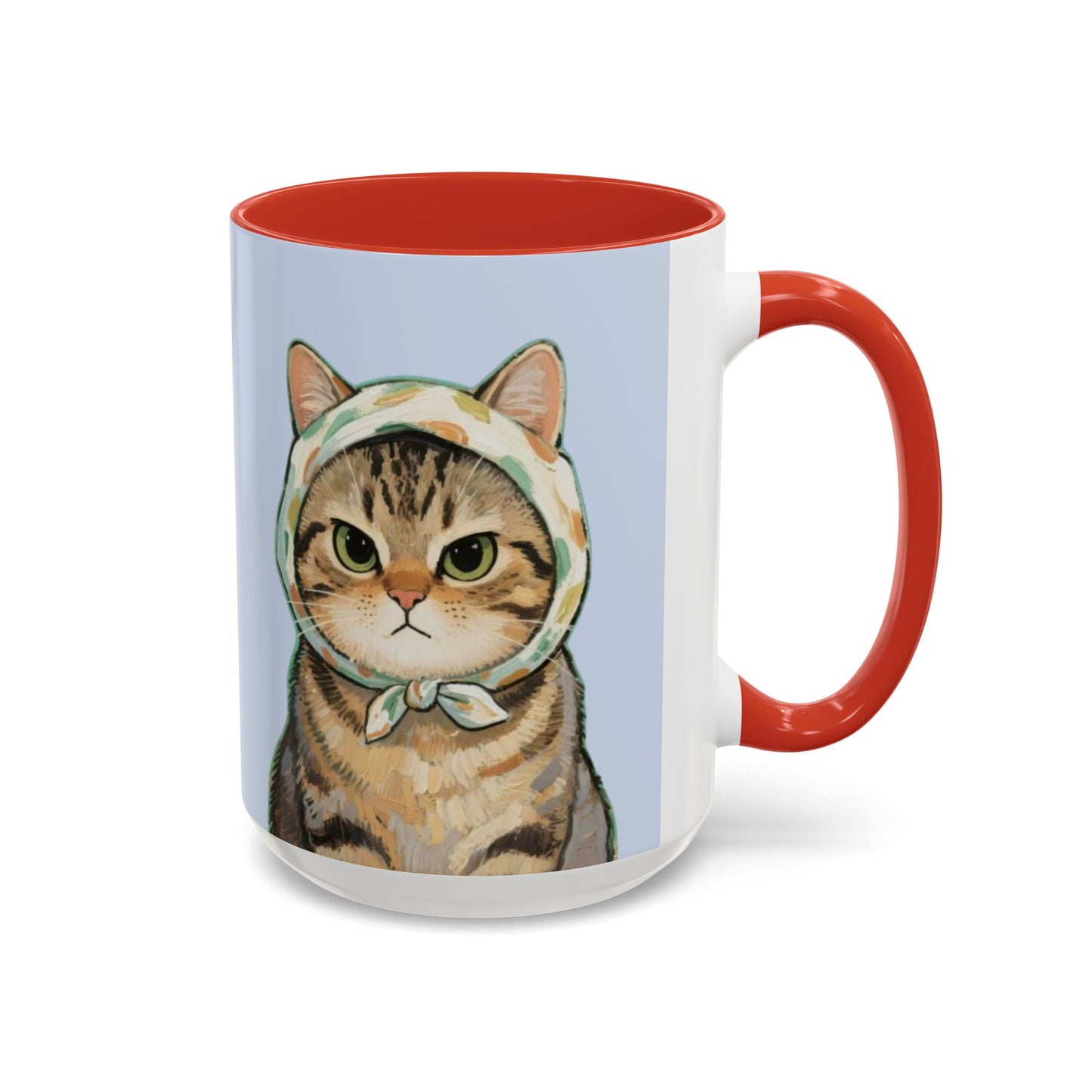 Mug Audrey the Chic Cat – Stylish Ceramic Morning coffee mug