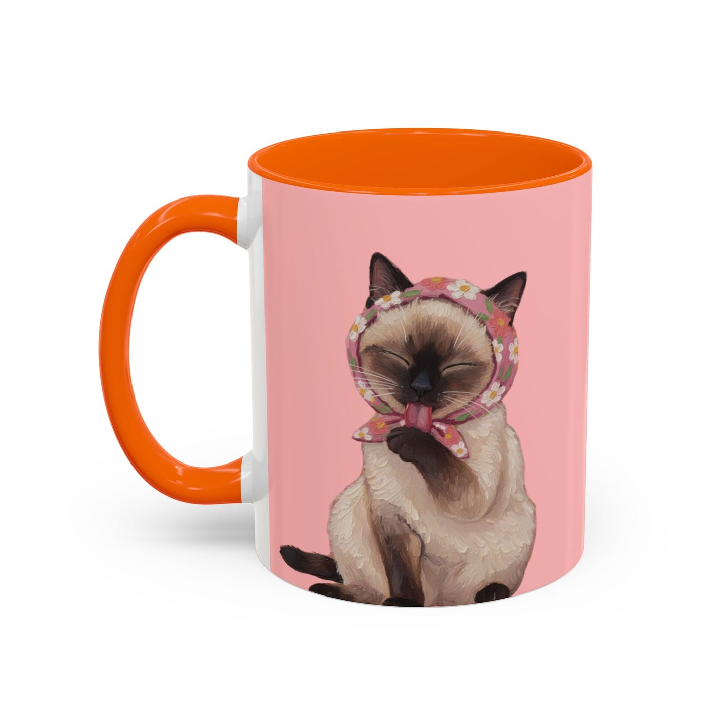 Mug: Betty the Sassy Siamese Cat – Tea & Coffee mug