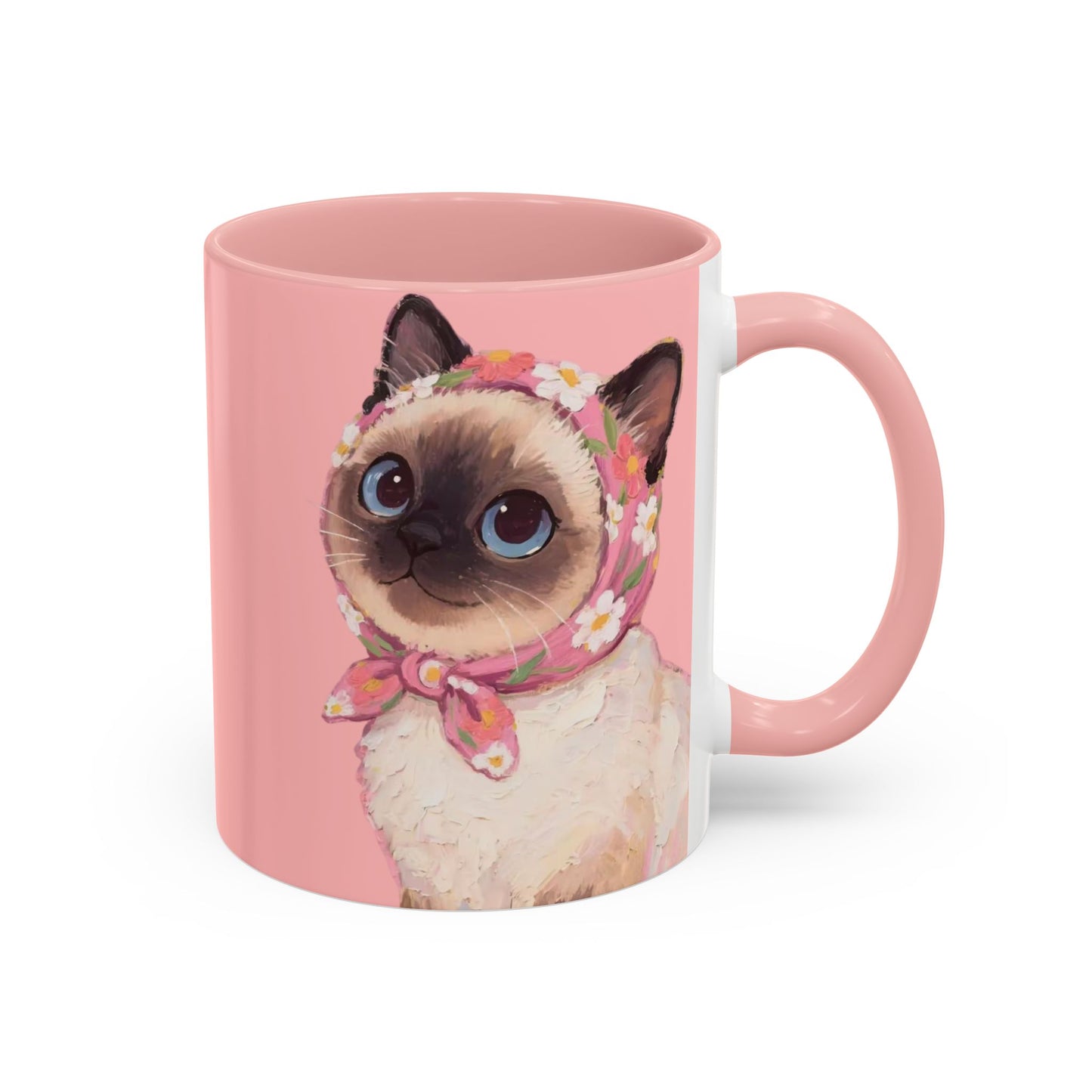 Mug: Betty the Sassy Siamese Cat – Tea & Coffee mug