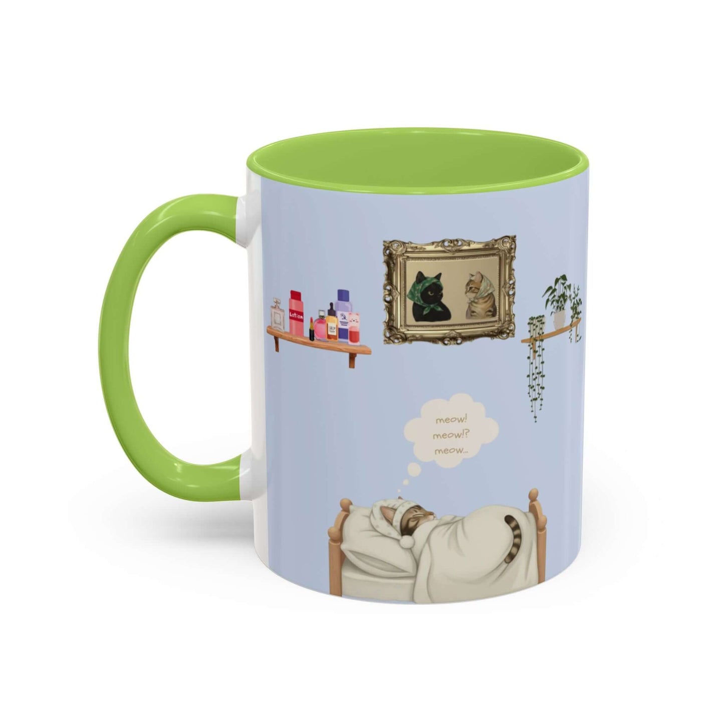 Mug Audrey the Chic Cat – Stylish Ceramic Morning coffee mug