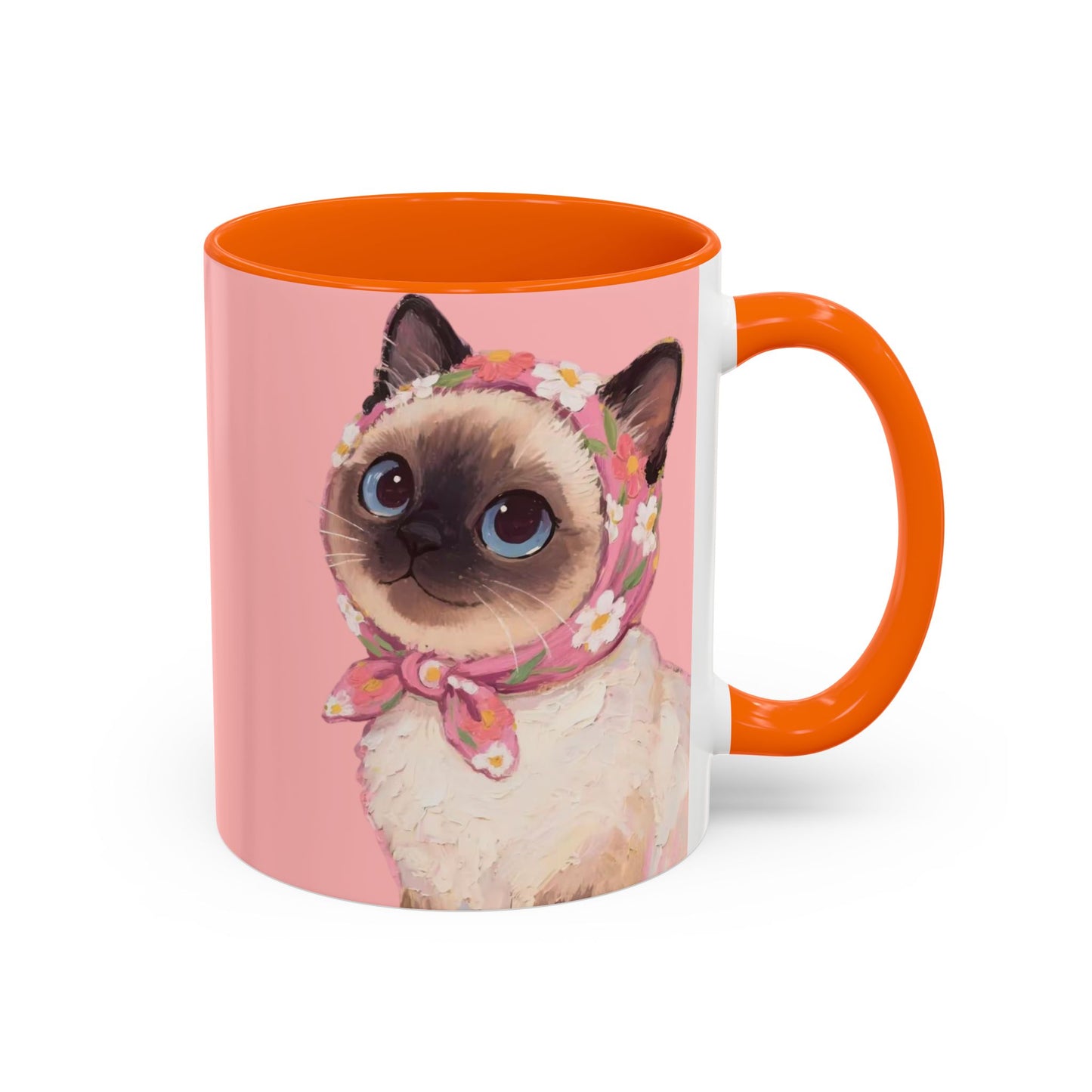 Mug: Betty the Sassy Siamese Cat – Tea & Coffee mug