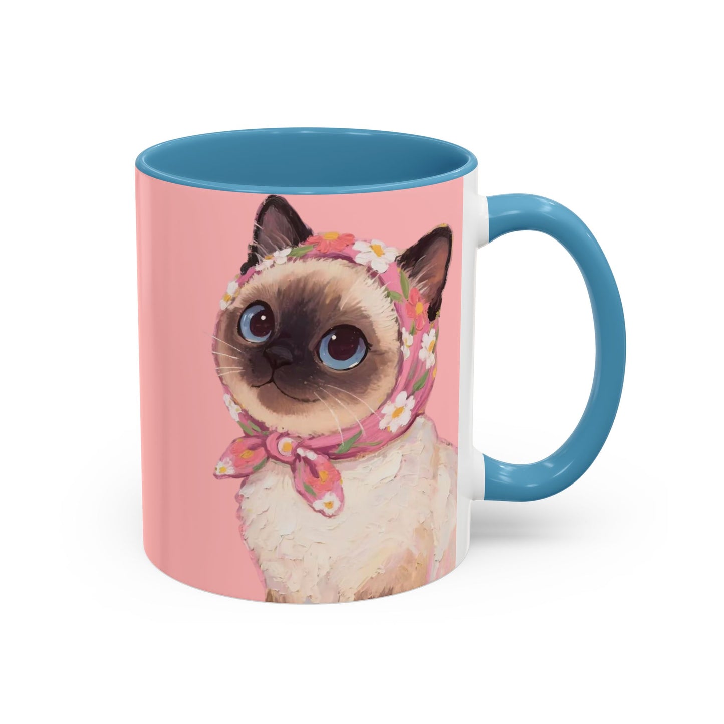Mug: Betty the Sassy Siamese Cat – Tea & Coffee mug