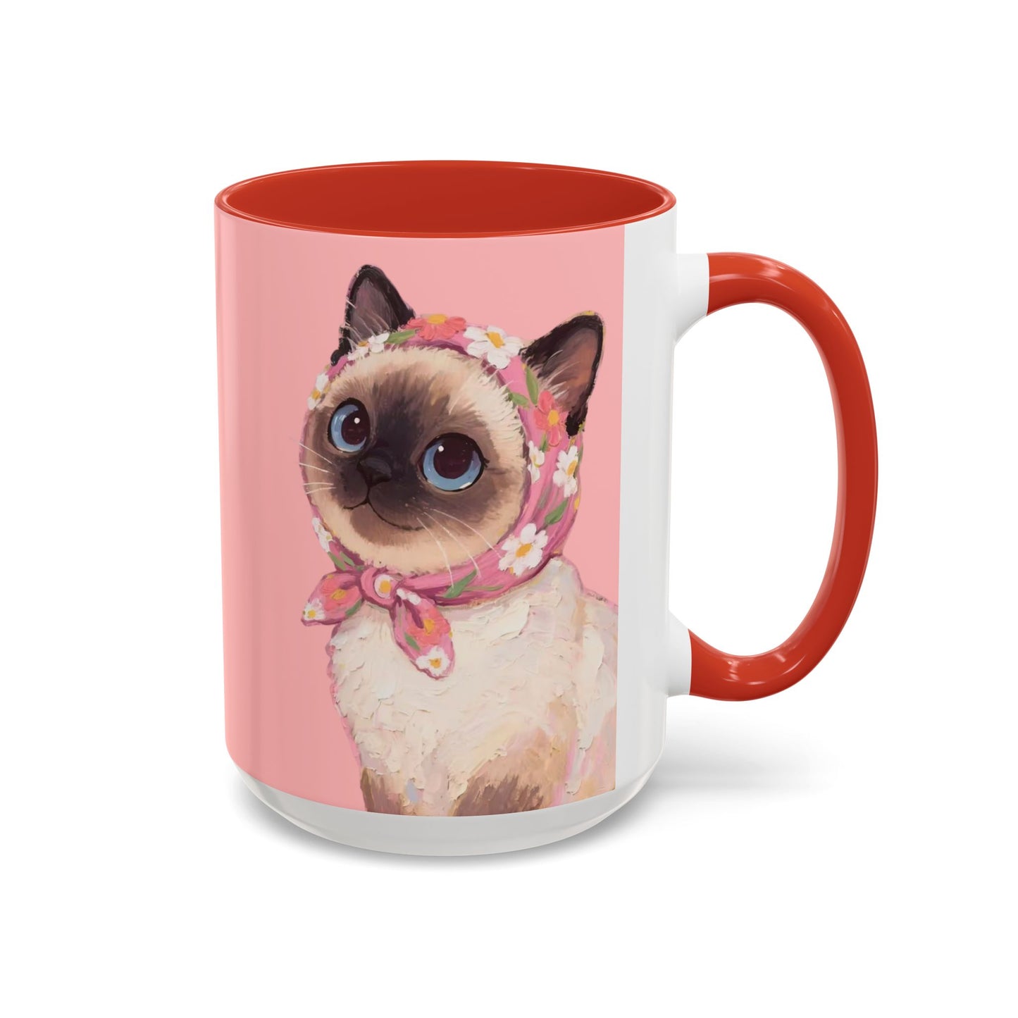 Mug: Betty the Sassy Siamese Cat – Tea & Coffee mug