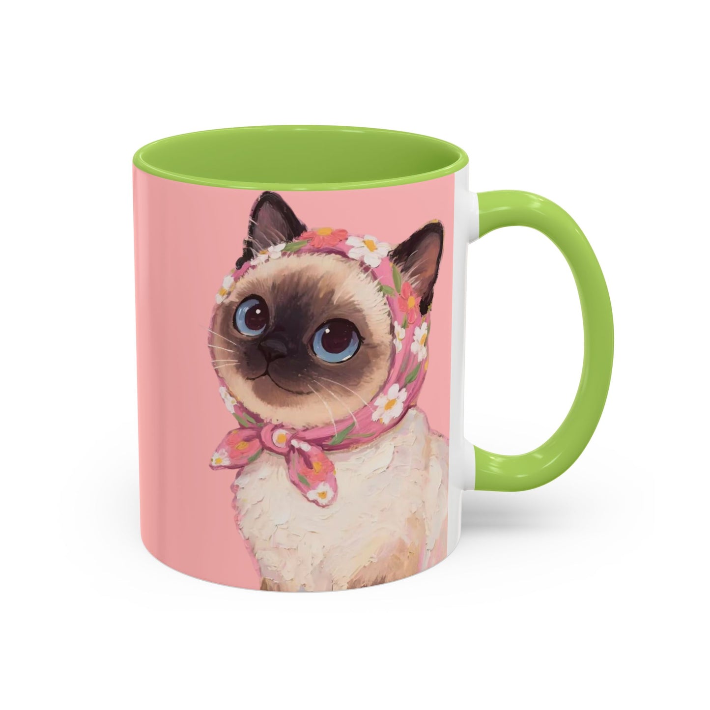 Mug: Betty the Sassy Siamese Cat – Tea & Coffee mug