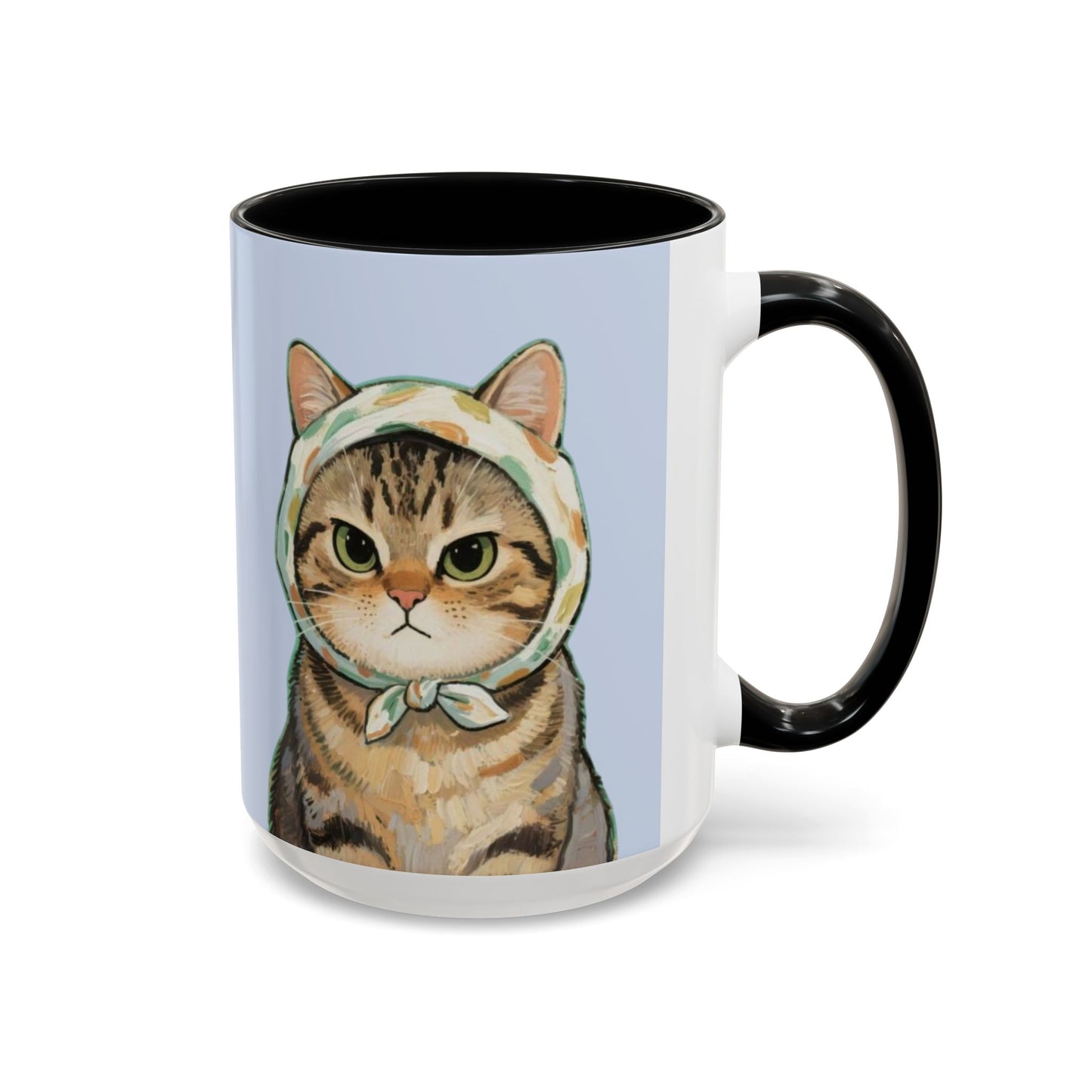 Mug Audrey the Chic Cat – Stylish Ceramic Morning coffee mug