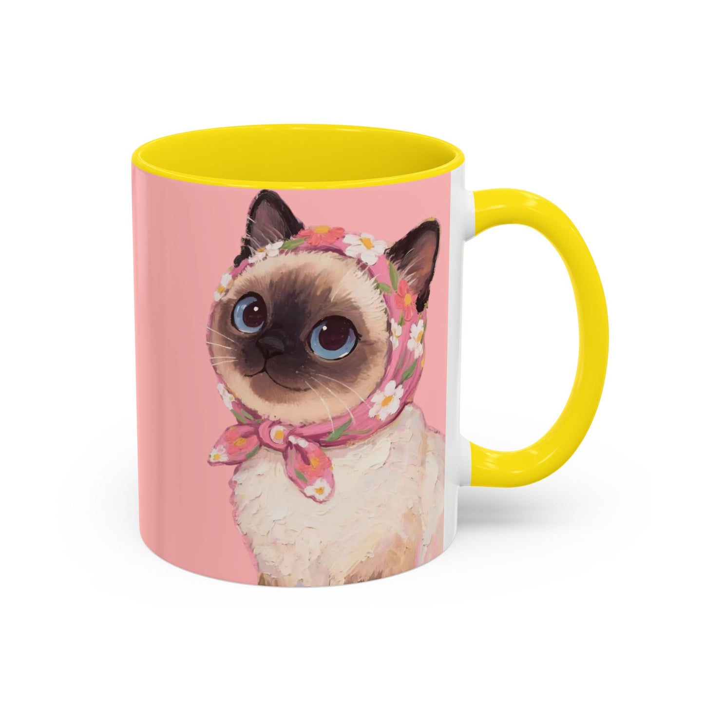Mug: Betty the Sassy Siamese Cat – Tea & Coffee mug