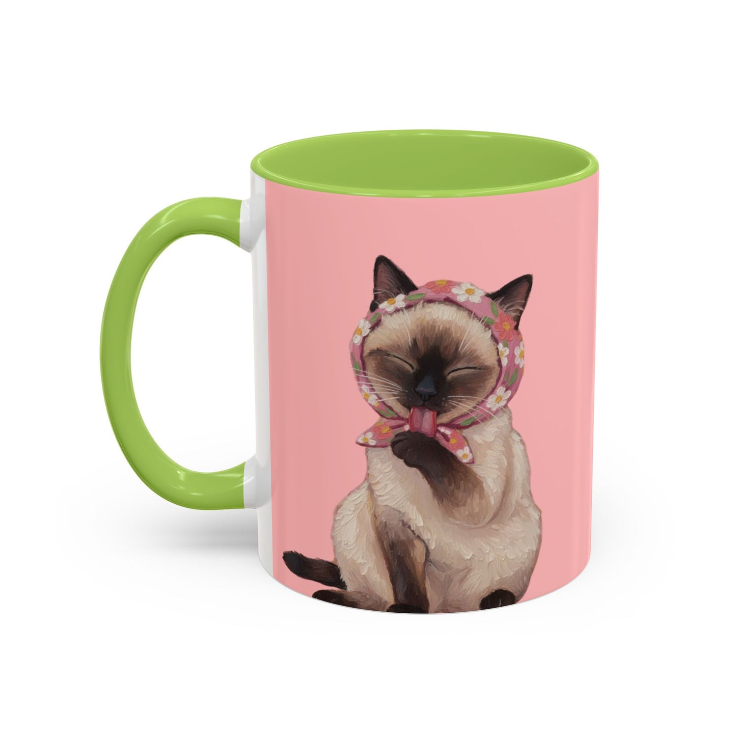 Mug: Betty the Sassy Siamese Cat – Tea & Coffee mug