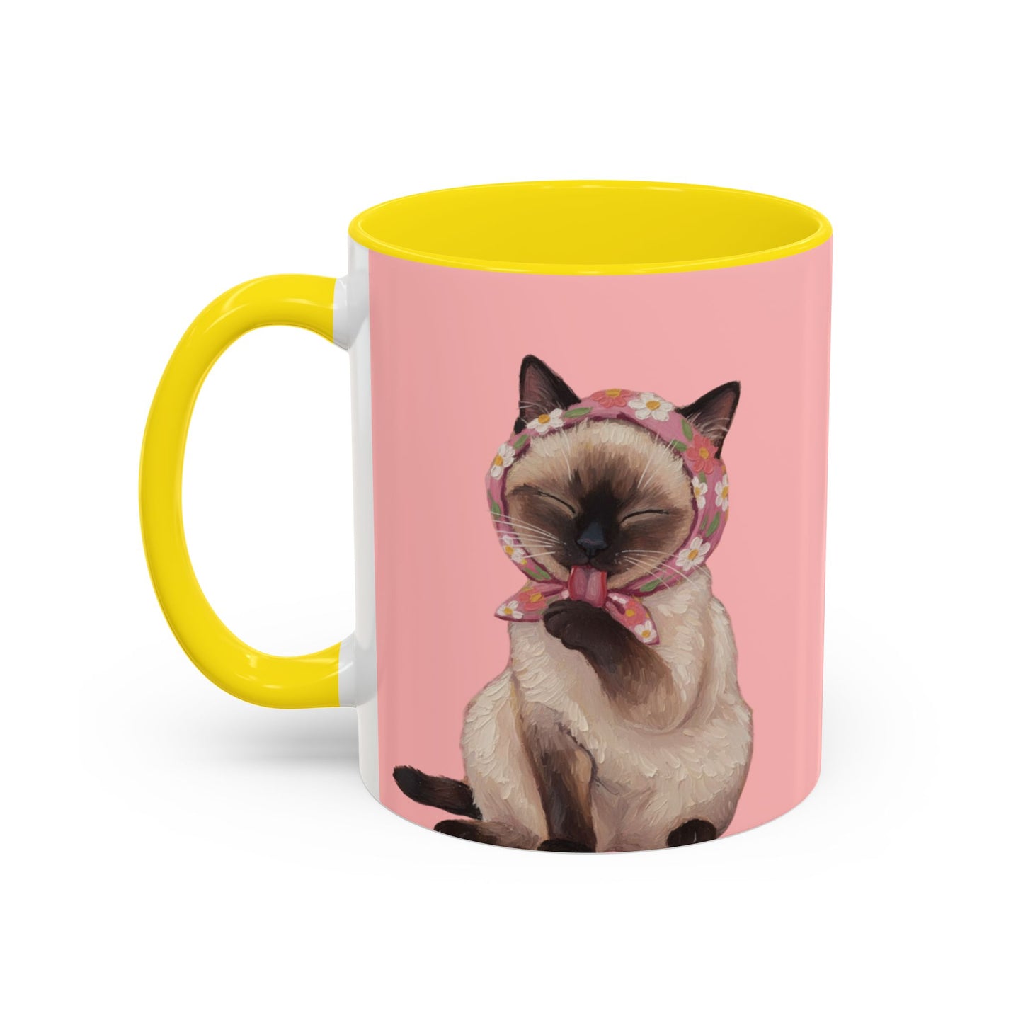 Mug: Betty the Sassy Siamese Cat – Tea & Coffee mug