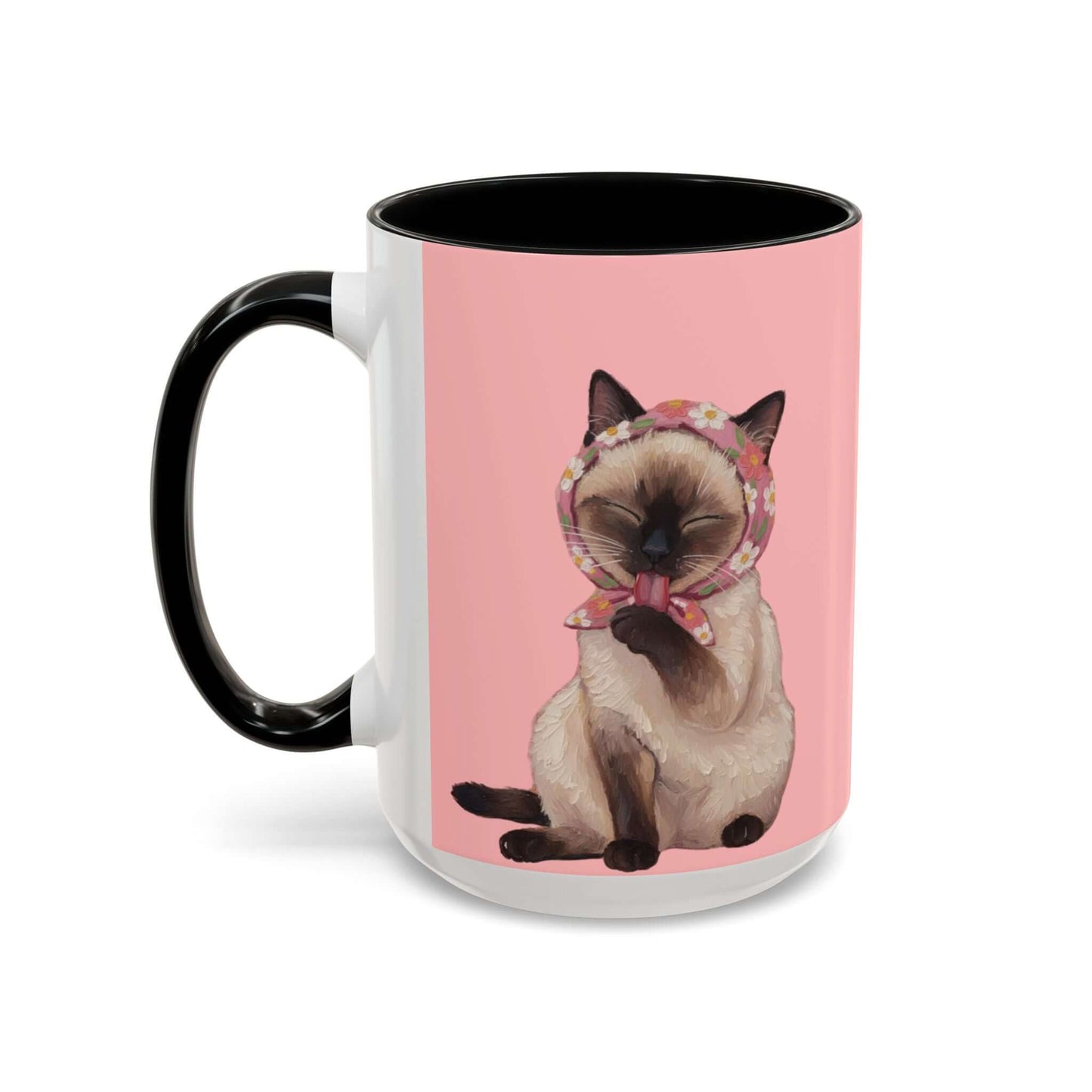 Mug: Betty the Sassy Siamese Cat – Tea & Coffee mug