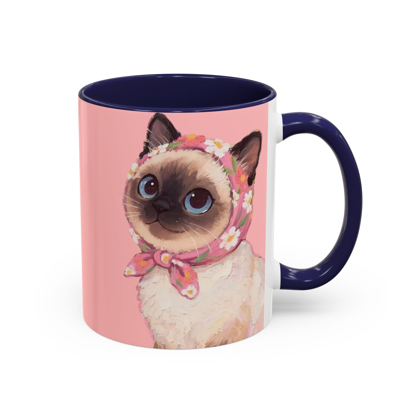 Mug: Betty the Sassy Siamese Cat – Tea & Coffee mug