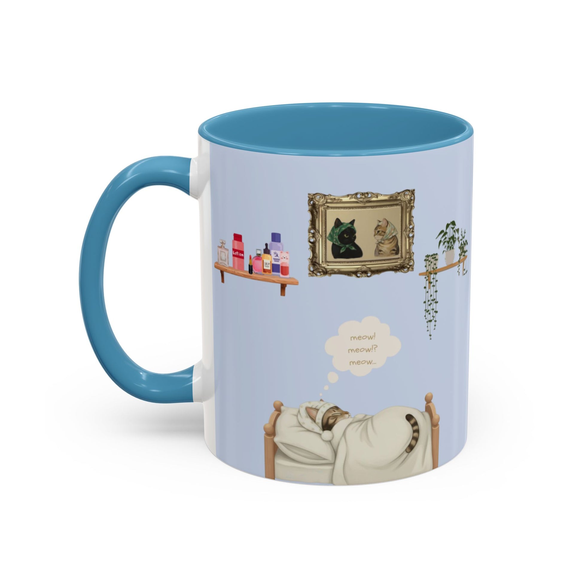 Mug Audrey the Chic Cat – Stylish Ceramic Morning Gift