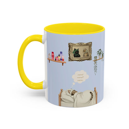 Mug Audrey the Chic Cat – Stylish Ceramic Morning coffee mug