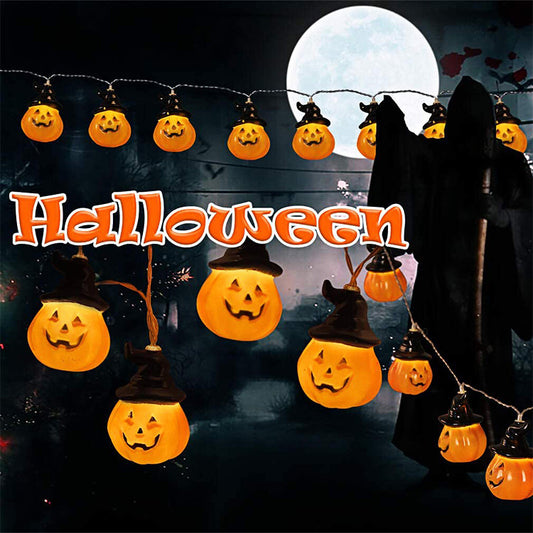pumpkin LED string light
